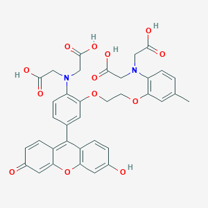 molecular formula C36H32N2O13 B10827346 Fluo-2 (potassium salt) 