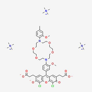 molecular formula C58H85Cl2N5O13 B10827403 Ipg-2 tma 