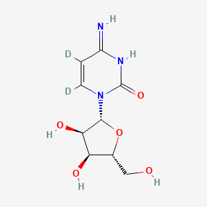 molecular formula C9H13N3O5 B10827515 Cytidine-d2 