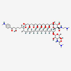 molecular formula C67H103N5O19 B10827650 Amcipatricin CAS No. 143483-67-4