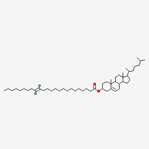 [10,13-dimethyl-17-(6-methylheptan-2-yl)-2,3,4,7,8,9,11,12,14,15,16,17-dodecahydro-1H-cyclopenta[a]phenanthren-3-yl] (E)-tetracos-15-enoate