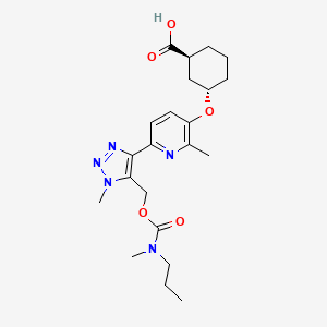 molecular formula C22H31N5O5 B10827763 4UN9Aou6G8 CAS No. 2170126-74-4