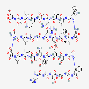 molecular formula C169H254N44O56 B10827766 hGLP-2(1-33,M10Y) 