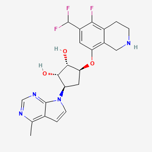 molecular formula C22H23F3N4O3 B10827821 Prmt5-IN-3 CAS No. 2159123-14-3