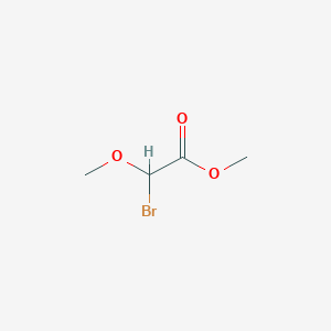 molecular formula C4H7BrO3 B108282 2-溴-2-甲氧基乙酸甲酯 CAS No. 5193-96-4