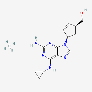 molecular formula C15H22N6O B10828221 ABC sulfate 