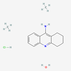 Methane;1,2,3,4-tetrahydroacridin-9-amine;hydrate;hydrochloride