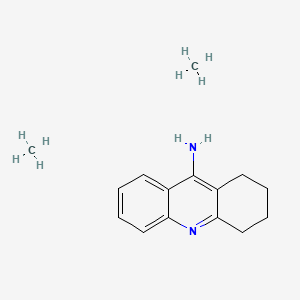 molecular formula C15H22N2 B10828403 Tacrine (hydrochloride) (hydrate) 