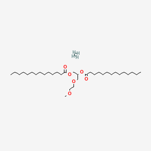 Methane;[3-(2-methoxyethoxy)-2-tetradecanoyloxypropyl] tetradecanoate