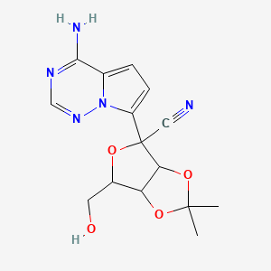 molecular formula C15H17N5O4 B10828488 Remdesivir N-2 intermediate 