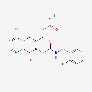 molecular formula C21H20ClN3O5 B10828539 Sgc-ubd253 