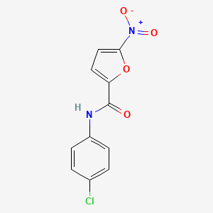 N-(4-chlorophenyl)-5-nitrofuran-2-carboxamide