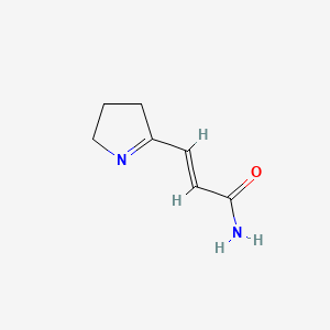 molecular formula C7H10N2O B10828874 Cyclamidomycin CAS No. 43043-82-9