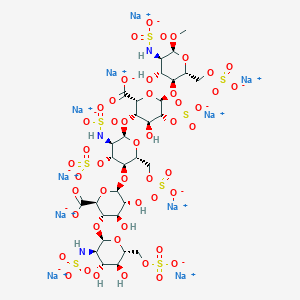 molecular formula C31H43N3Na10O49S8 B10828916 Fondaparinux (sodium) 