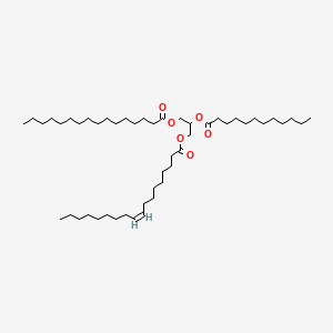 molecular formula C49H92O6 B10828995 1-Oleoyl-2-Lauroyl-3-Palmitoyl-rac-glycerol 