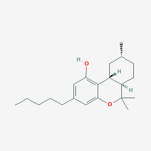 molecular formula C21H32O2 B10828999 9(R)-Hexahydrocannabinol CAS No. 36403-90-4