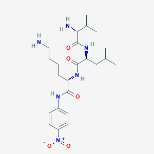 L-Lysinamide, D-valyl-L-leucyl-N-(4-nitrophenyl)-