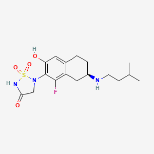 molecular formula C17H24FN3O4S B10829300 Abbv-cls-484 CAS No. 2489404-97-7