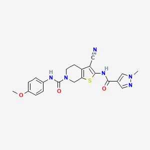 molecular formula C21H20N6O3S B10829330 Stat3-IN-13 