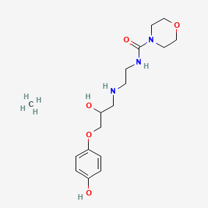 molecular formula C17H29N3O5 B10829357 Corwin (hemifumarate) 