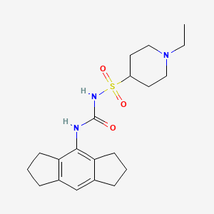 molecular formula C20H29N3O3S B10829408 Selnoflast CAS No. 2260969-36-4