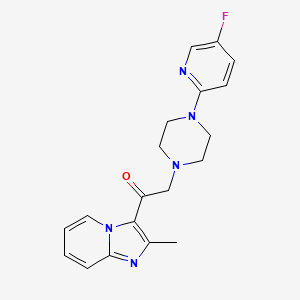 molecular formula C19H20FN5O B10829457 Fatp1-IN-2 