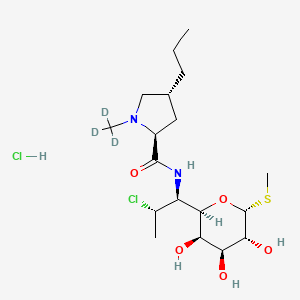 molecular formula C18H34Cl2N2O5S B10829657 Clindamycin-d3 (hydrochloride) 