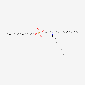 2-(dioctylamino)ethyl nonyl hydrogen phosphate