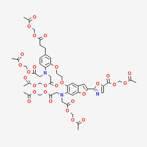 molecular formula C49H53N3O28 B10829790 Fura-2 Leakage Resistant AM 