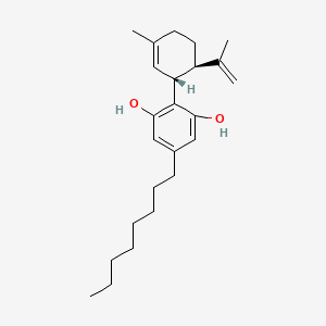 molecular formula C24H36O2 B10829893 Cannabidiol-C8 