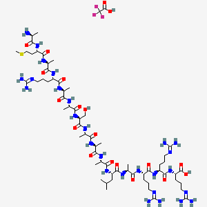 molecular formula C64H116F3N27O19S B10829911 AMARA peptide TFA 