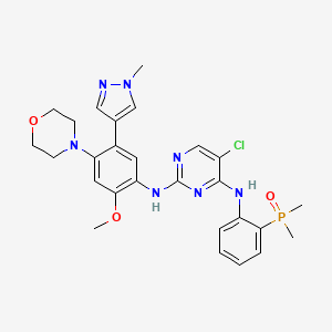 molecular formula C27H31ClN7O3P B10829963 Egfr-IN-17 