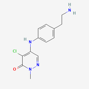 molecular formula C13H15ClN4O B10830027 Bptf-IN-BZ1 