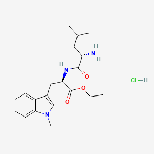 molecular formula C20H30ClN3O3 B10830170 RQ0Hrs3jux CAS No. 2071683-99-1