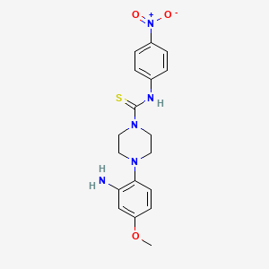 molecular formula C18H21N5O3S B10830243 Usp8-IN-1 