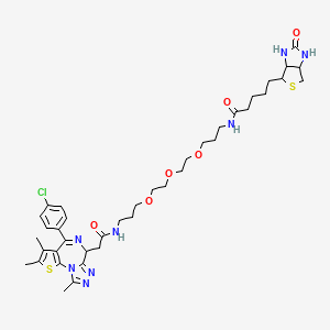 molecular formula C39H53ClN8O6S2 B10830248 Biotin-JQ1 