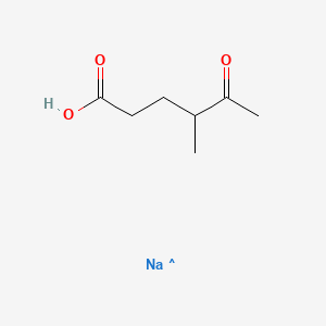 molecular formula C7H12NaO3 B10830378 CID 164889466 