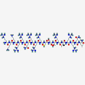 molecular formula C98H190N50O22S B10830428 Gp91 ds-tat 