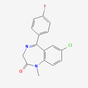 molecular formula C16H12ClFN2O B10830449 4'-fluoro Diazepam 