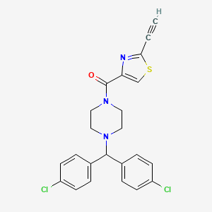 molecular formula C23H19Cl2N3OS B10830483 Bcp-T.A 