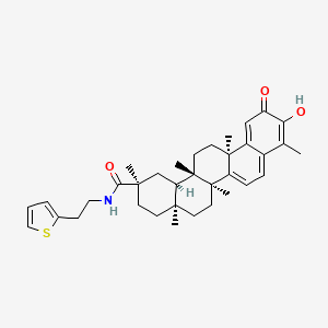 molecular formula C35H45NO3S B10830531 STAT3 Inhibitor 4m 