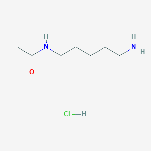 molecular formula C7H17ClN2O B10830532 N-Acetylcadaverine hydrochloride 