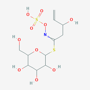 [3,4,5-trihydroxy-6-(hydroxymethyl)oxan-2-yl] 3-hydroxy-N-sulfooxypent-4-enimidothioate