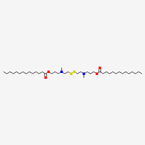 molecular formula C40H80N2O4S2 B10830624 SSPalmM 