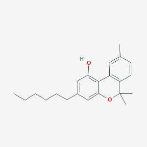 molecular formula C22H28O2 B10830698 Cannabihexol 