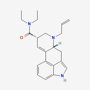 molecular formula C22H27N3O B10830732 iso-AL-LAD (solution) 