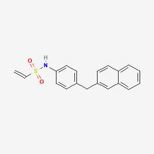 molecular formula C19H17NO2S B10830747 DC-TEADin02 