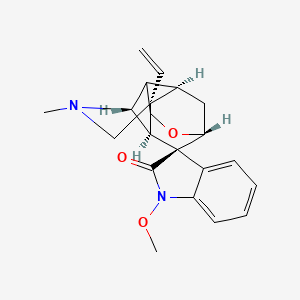 molecular formula C21H24N2O3 B10830778 1-Methoxy-gelsemine 