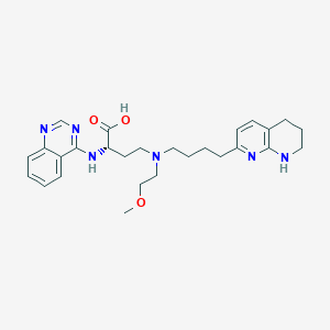 molecular formula C27H36N6O3 B10830806 Bexotegrast CAS No. 2376257-44-0