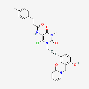 molecular formula C30H27ClN4O5 B10830852 Mlkl-IN-4 